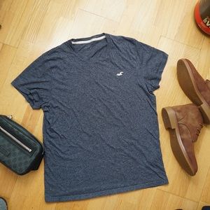 Hollister Active Shirt for Men Heather Blue